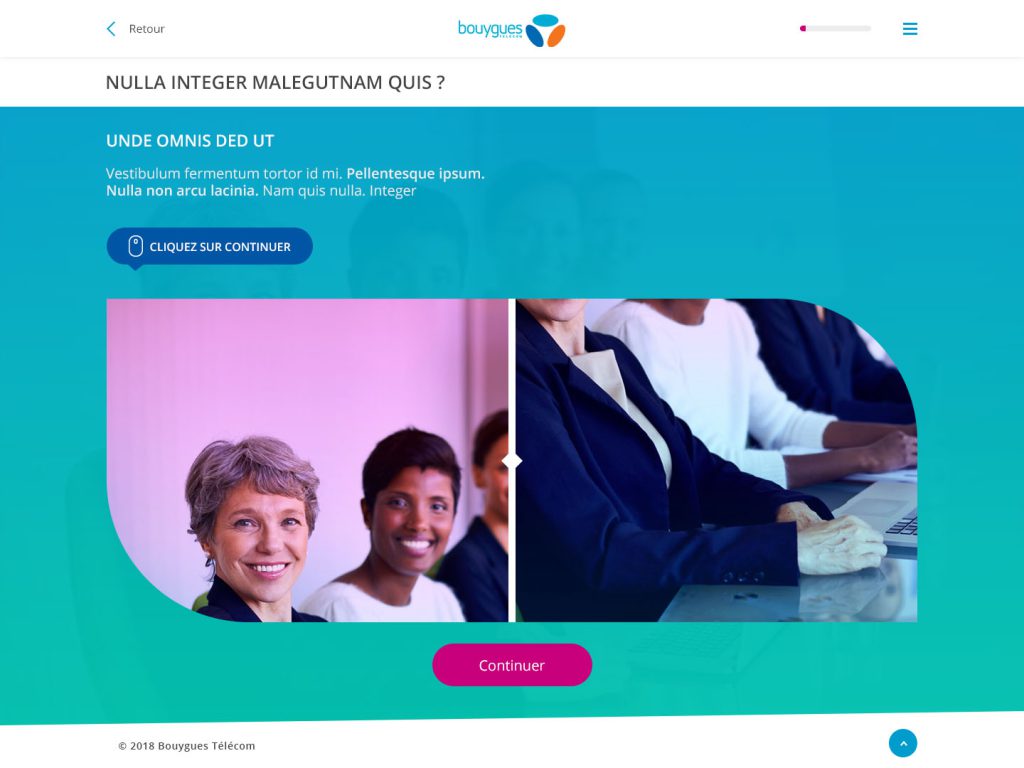 webdesign elearning GLISSER COMPARER 1