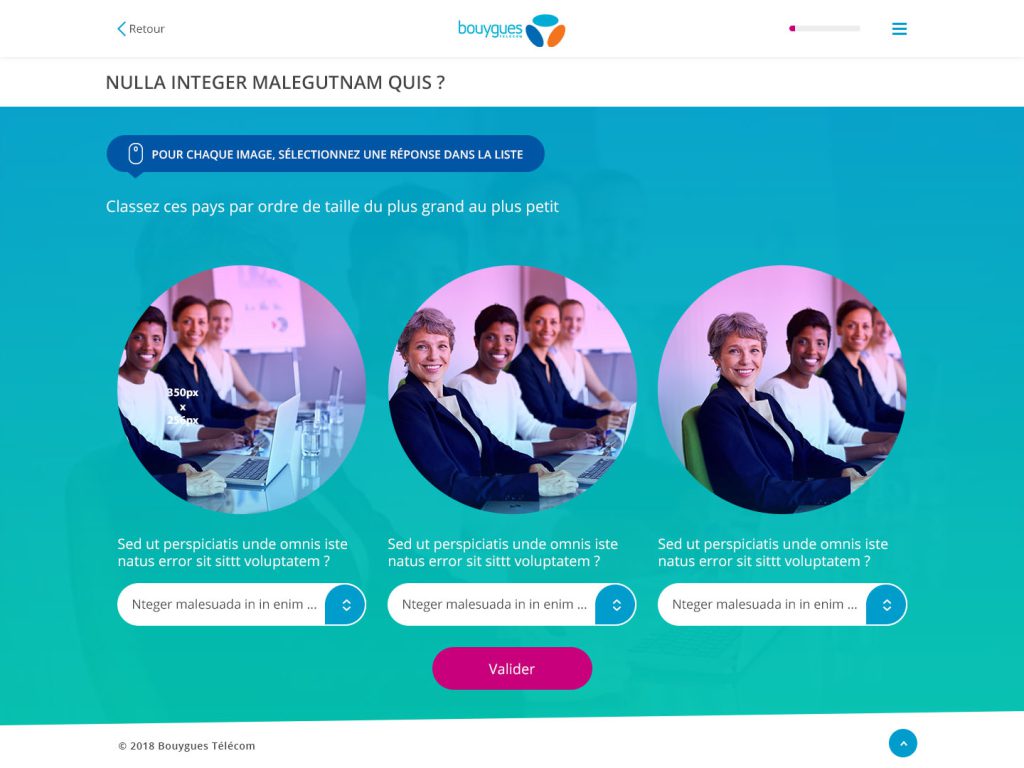 webdesign elearning matching pair step 1