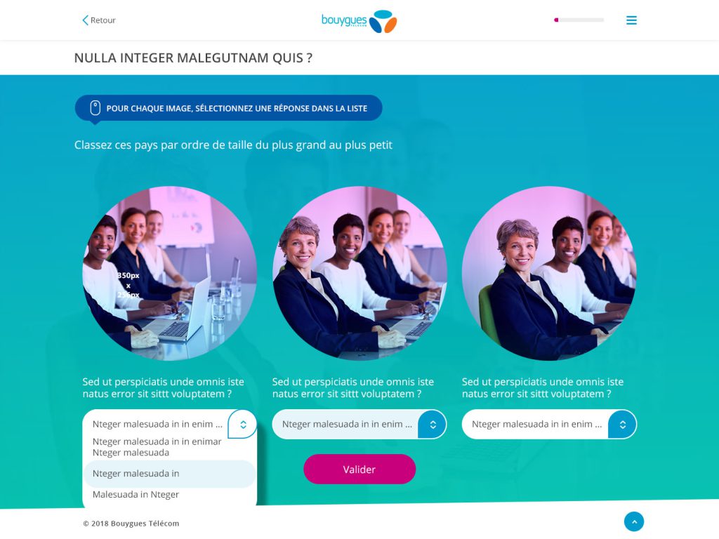 webdesign elearning matching pair step 2