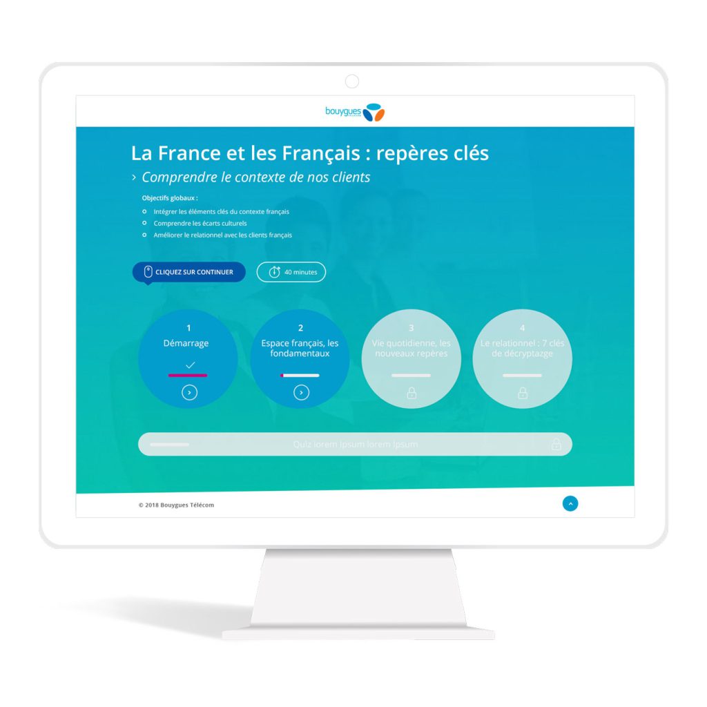 webdesign module elearning bouygues telecom