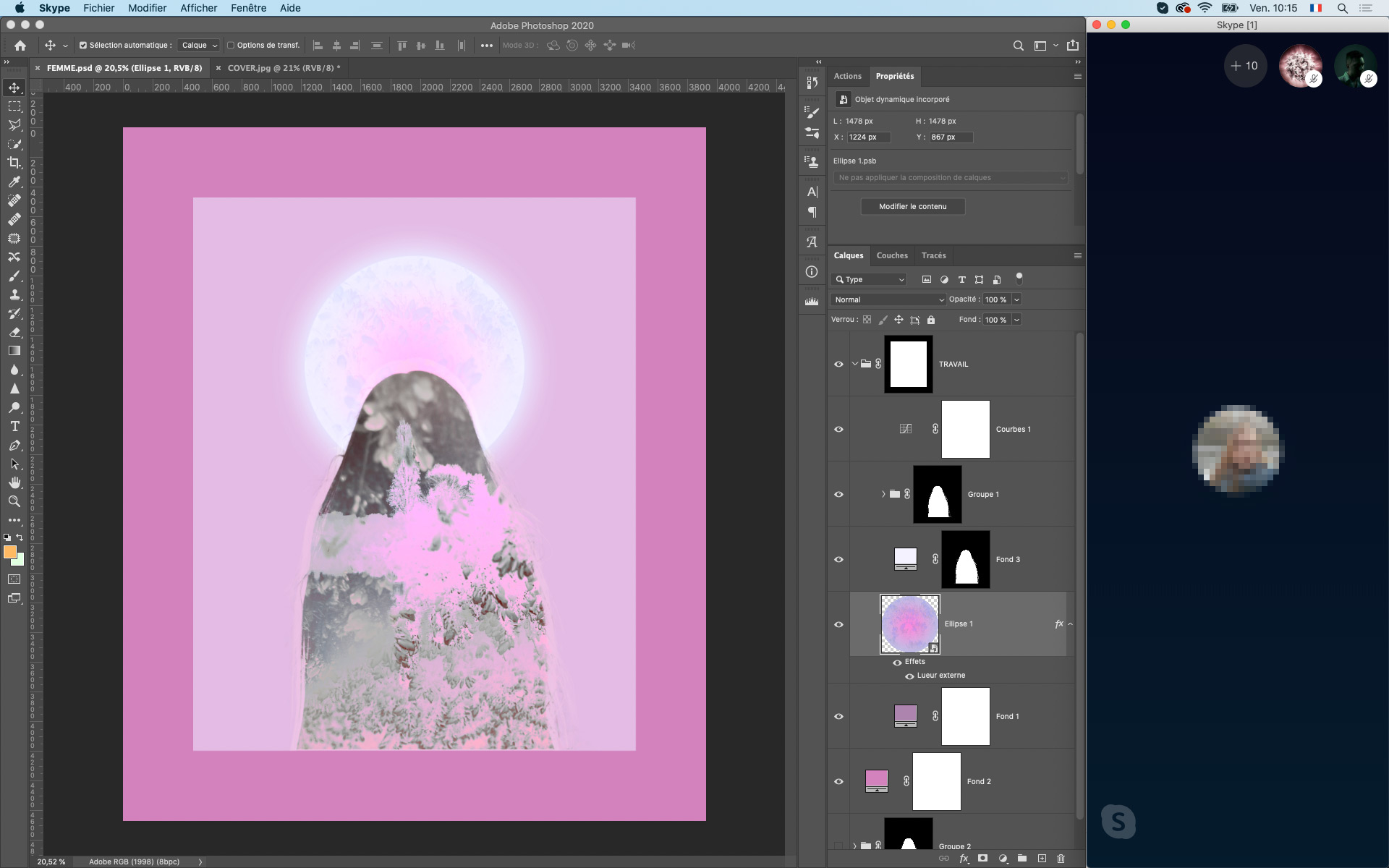 Cours de photoshop avancé