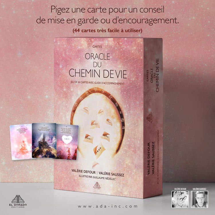 oracle du chemin de vie valerie defour valerie saussez guillaume nedellec