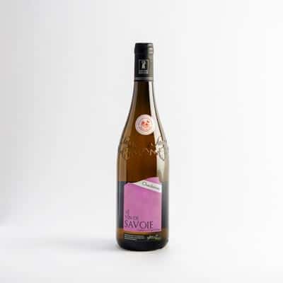 packshot vins de savoie chardonnay adrien veyron et fils